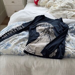Taylor Swift The Eras Tour Black Long Sleeve Shirt